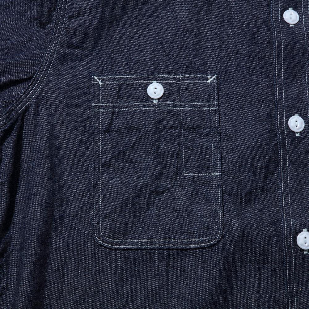 Jelado Smoker Shirt Indigo-Shirt-Clutch Cafe