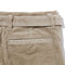 KUON Fanage Corduroy Belted Trousers Beige-Trousers-Clutch Cafe