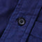 KUON Regular Collar Shirt Aizome Indigo Blue-Shirts & Tops-Clutch Cafe