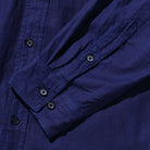 KUON Regular Collar Shirt Aizome Indigo Blue-Shirts & Tops-Clutch Cafe