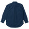KUON Regular Collar Shirt Cross Sashiko Dark Blue-Shirt-Clutch Cafe