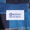 KUON S/S Patchwork Shirt Navy-Shirt-Clutch Cafe
