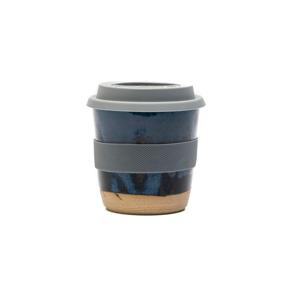 Kara Leigh Ford Ceramic Keep Cup Indigo-Clutch Cafe