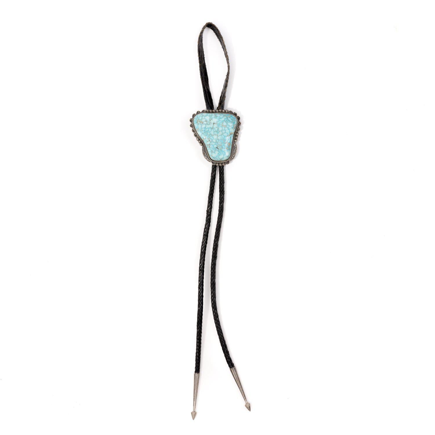 Emma Lincaln Mt. Pendant & Leather Necklace