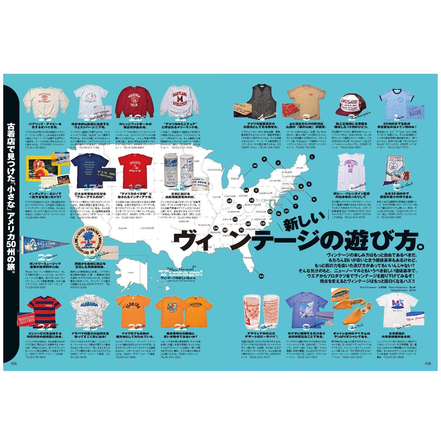 Lightning Vol.330" How to play with Vintage "-Magazine-Clutch Cafe