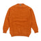Malloch's Wreay Shetland Crew Neck Vintage Orange-Knitwear-Clutch Cafe