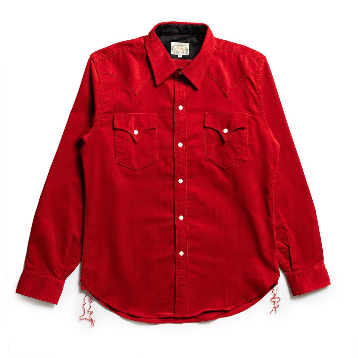Mister Freedom Dude Rancher Corduroy Western Shirt Red – Clutch Cafe