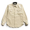 Mister Freedom Dude Rancher Corduroy Western Shirt White-Shirt-Clutch Cafe