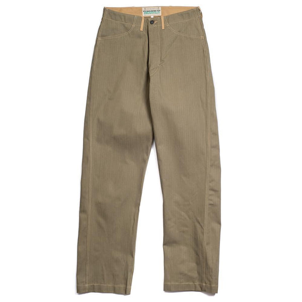 Mister Freedom Raiders Fatigue Pants Olive Drab HBT-Trouser-Clutch Cafe