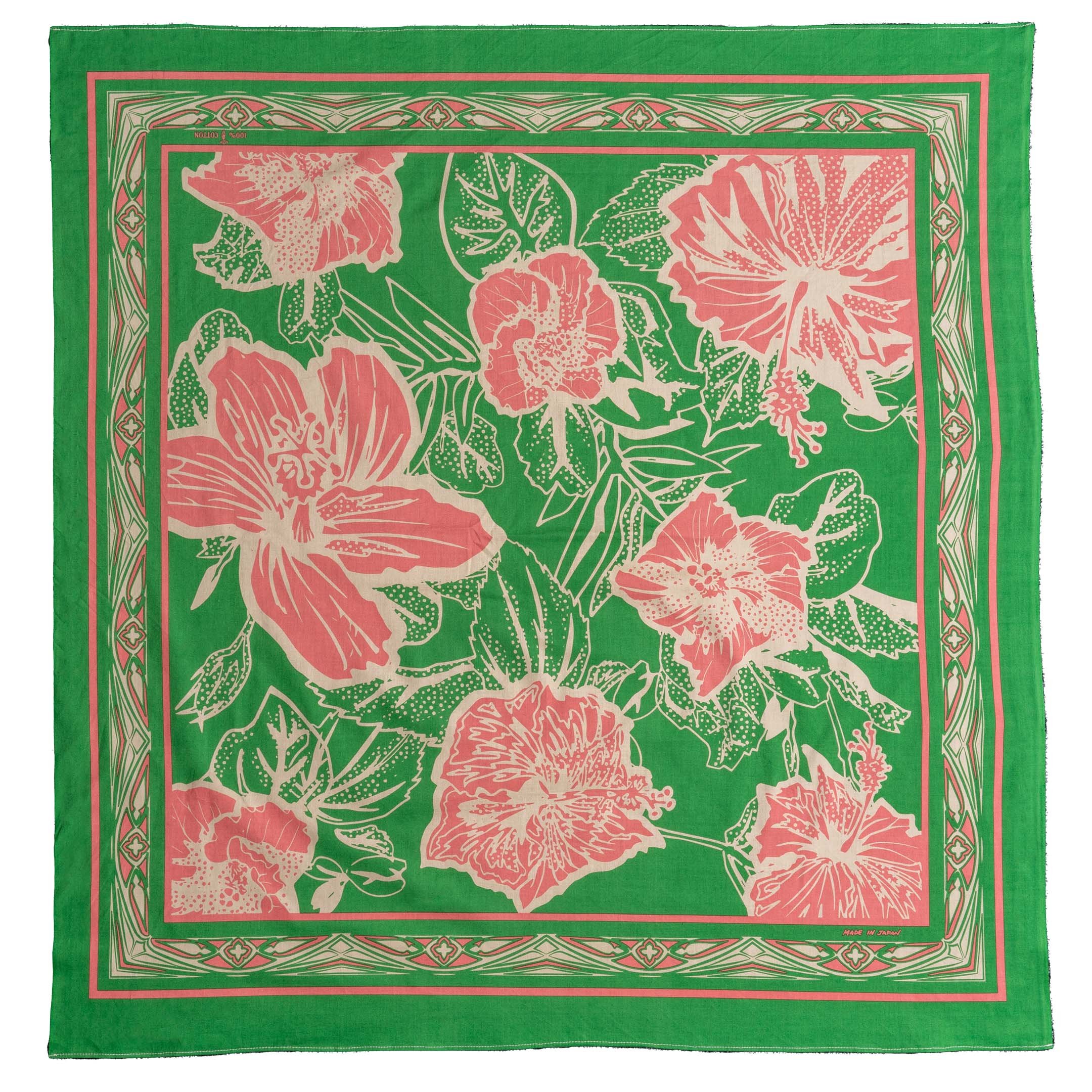 One Ear Brand Ridiculum Verdant Green Bandana-Bandanas-Clutch Cafe