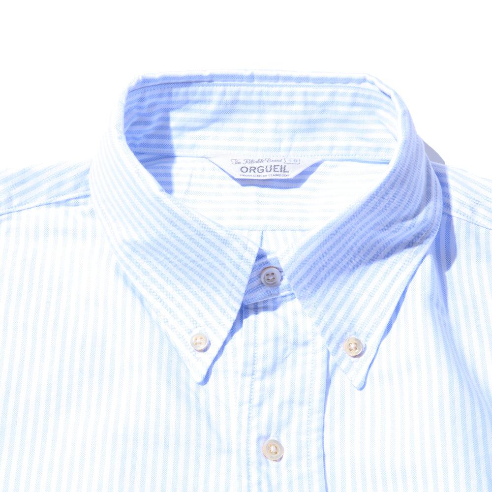Orgueil Button Down Shirt Stripe-Shirt-Clutch Cafe