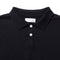 Orgueil Knit Polo Shirt Black-Tops-Clutch Cafe