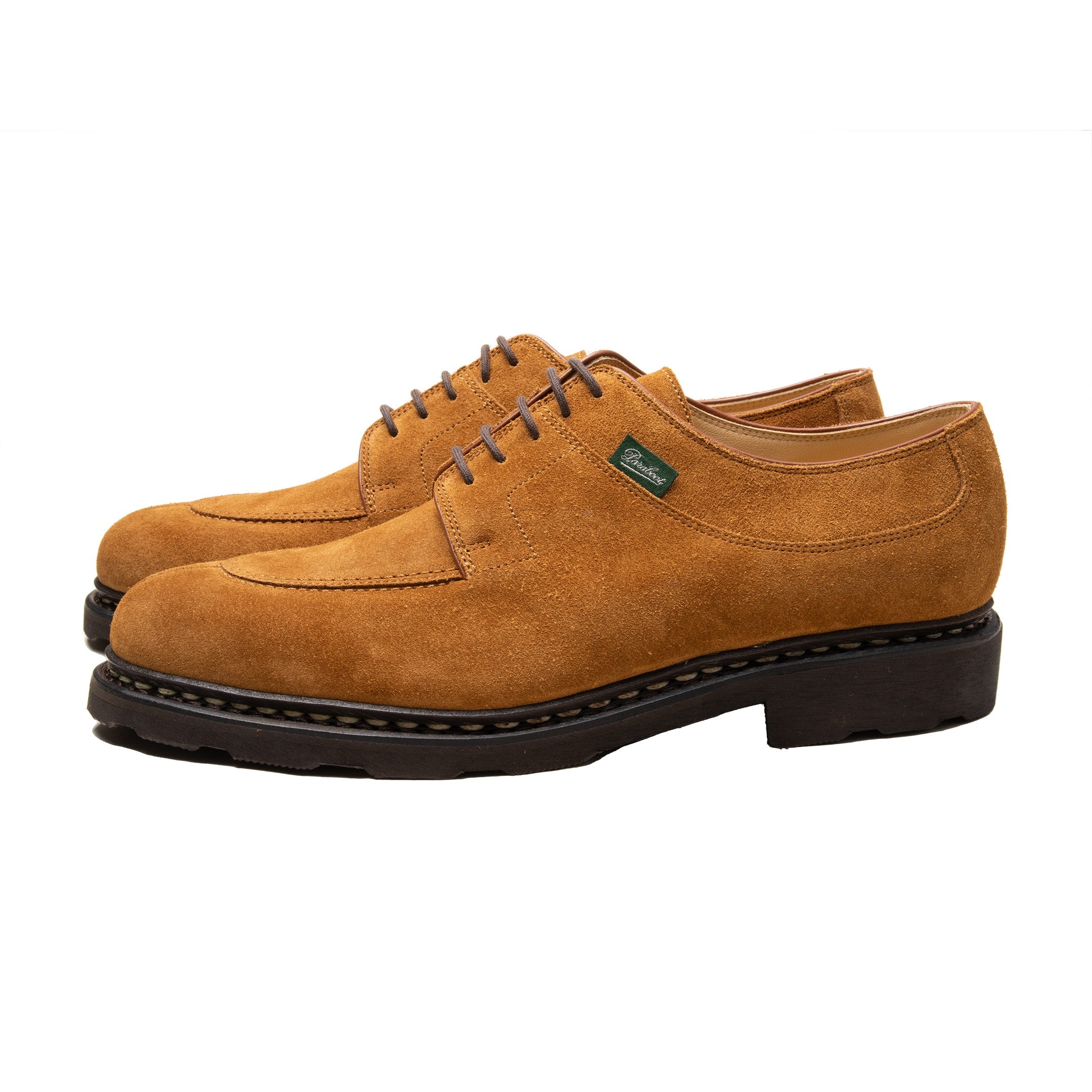 Paraboot Avignon Velour Whiskey-Footwear-Clutch Cafe