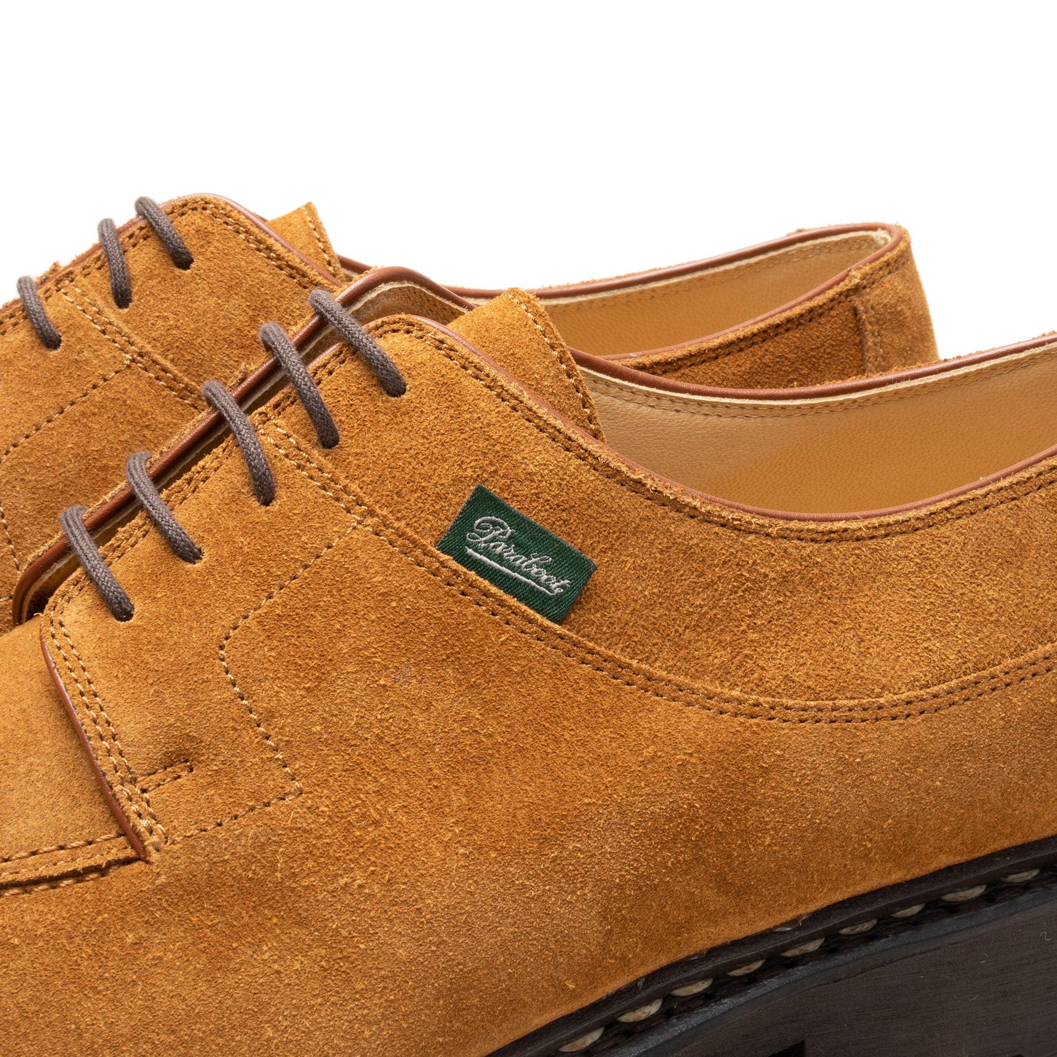 Paraboot Avignon Velour Whiskey – Clutch Cafe