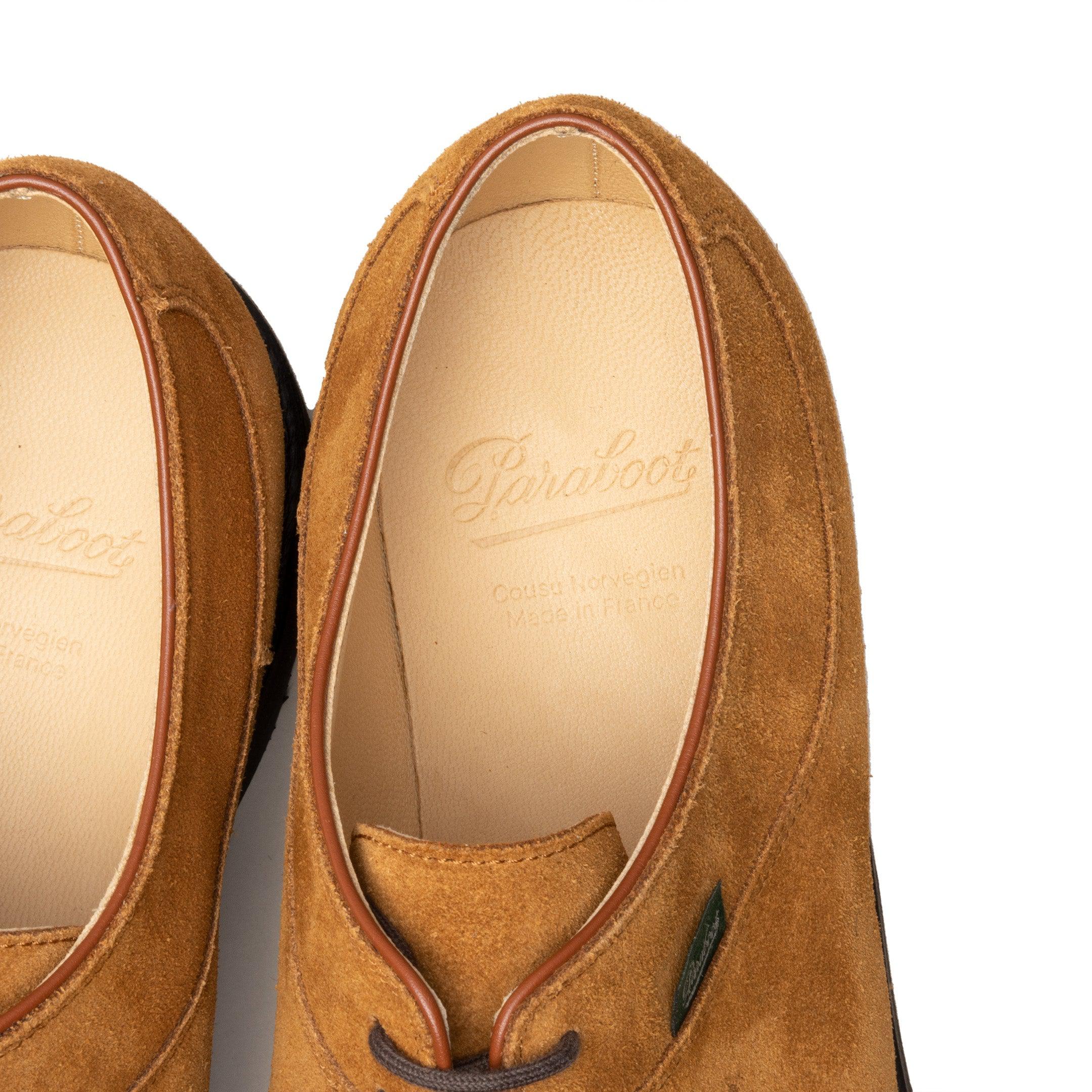 Paraboot Avignon Velour Whiskey-Footwear-Clutch Cafe