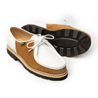 Paraboot Michael Graine Blanc / Velour Whisky-Clutch Cafe