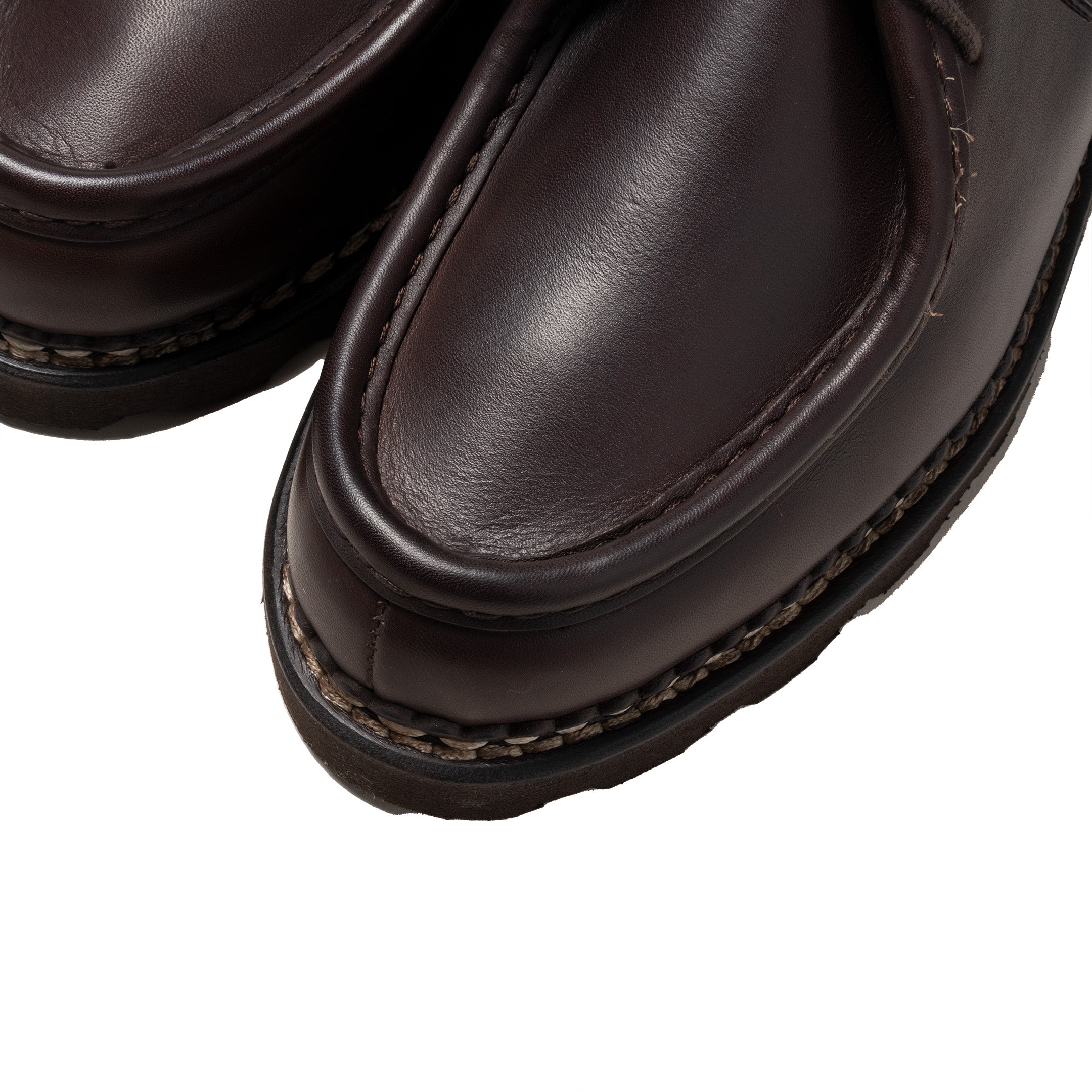 Paraboot Michael Lis Cafe Brown-Footwear-Clutch Cafe