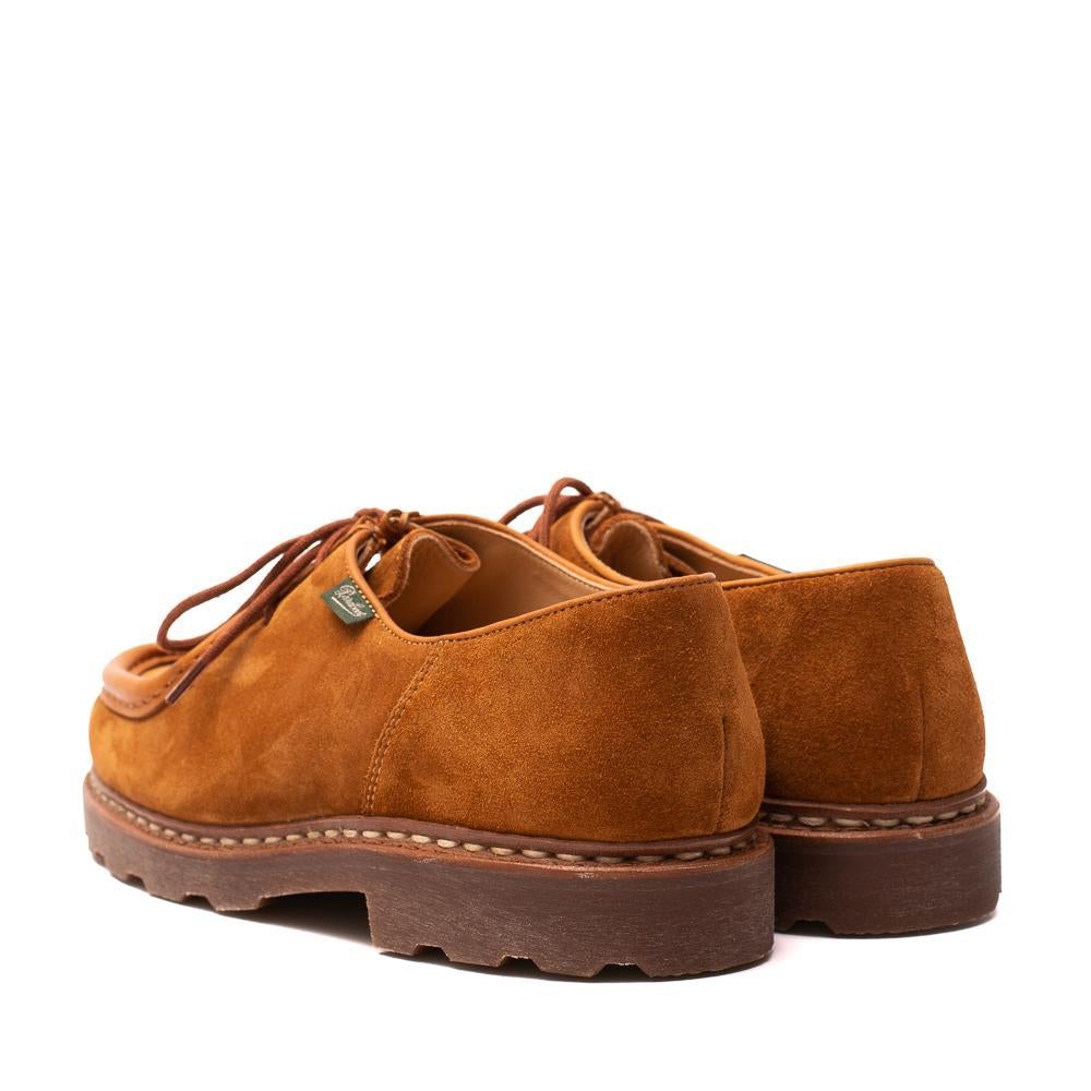 Paraboot Michael Velour Whisky-shoes-Clutch Cafe