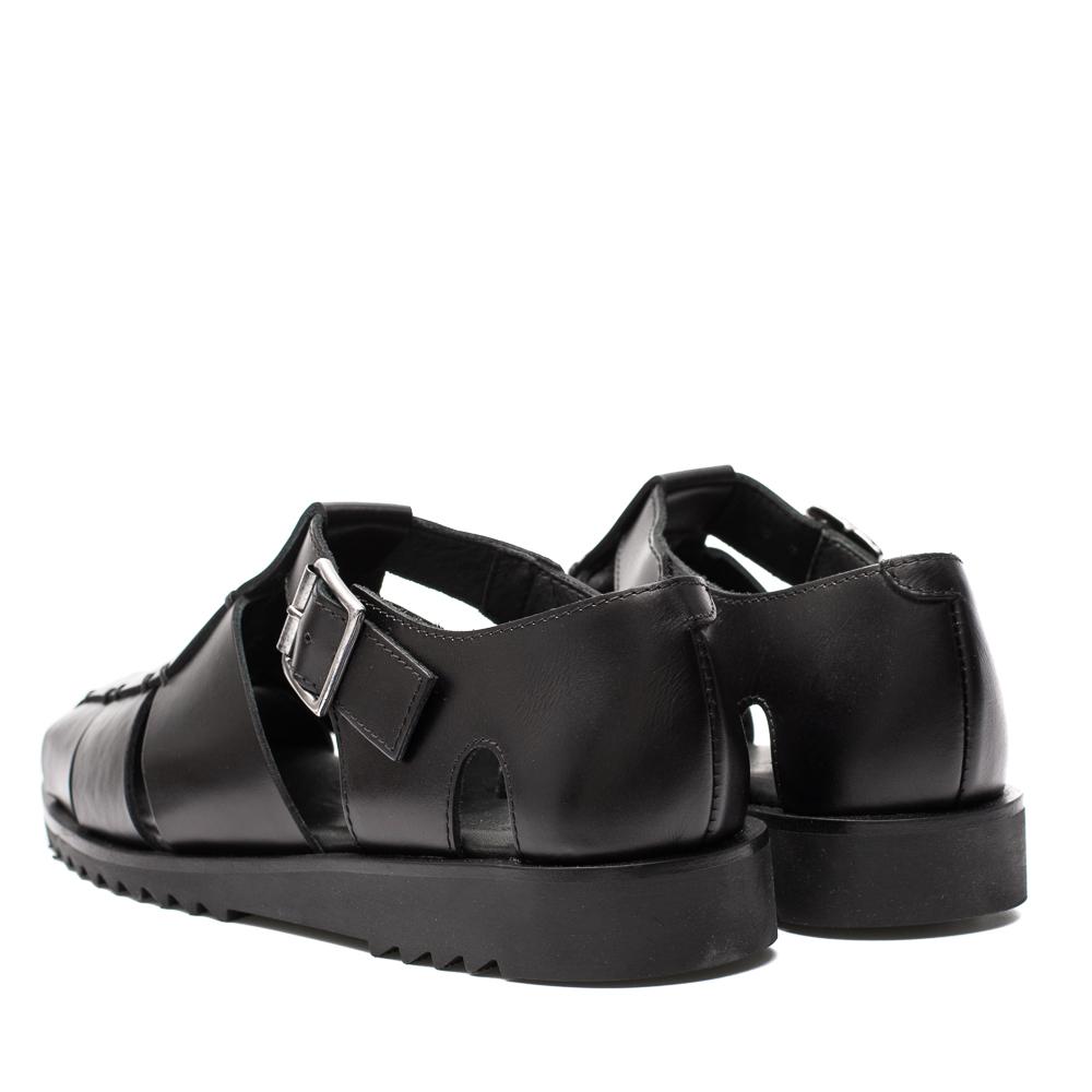 Paraboot Pacific Vegetal Lisse Noir-shoes-Clutch Cafe