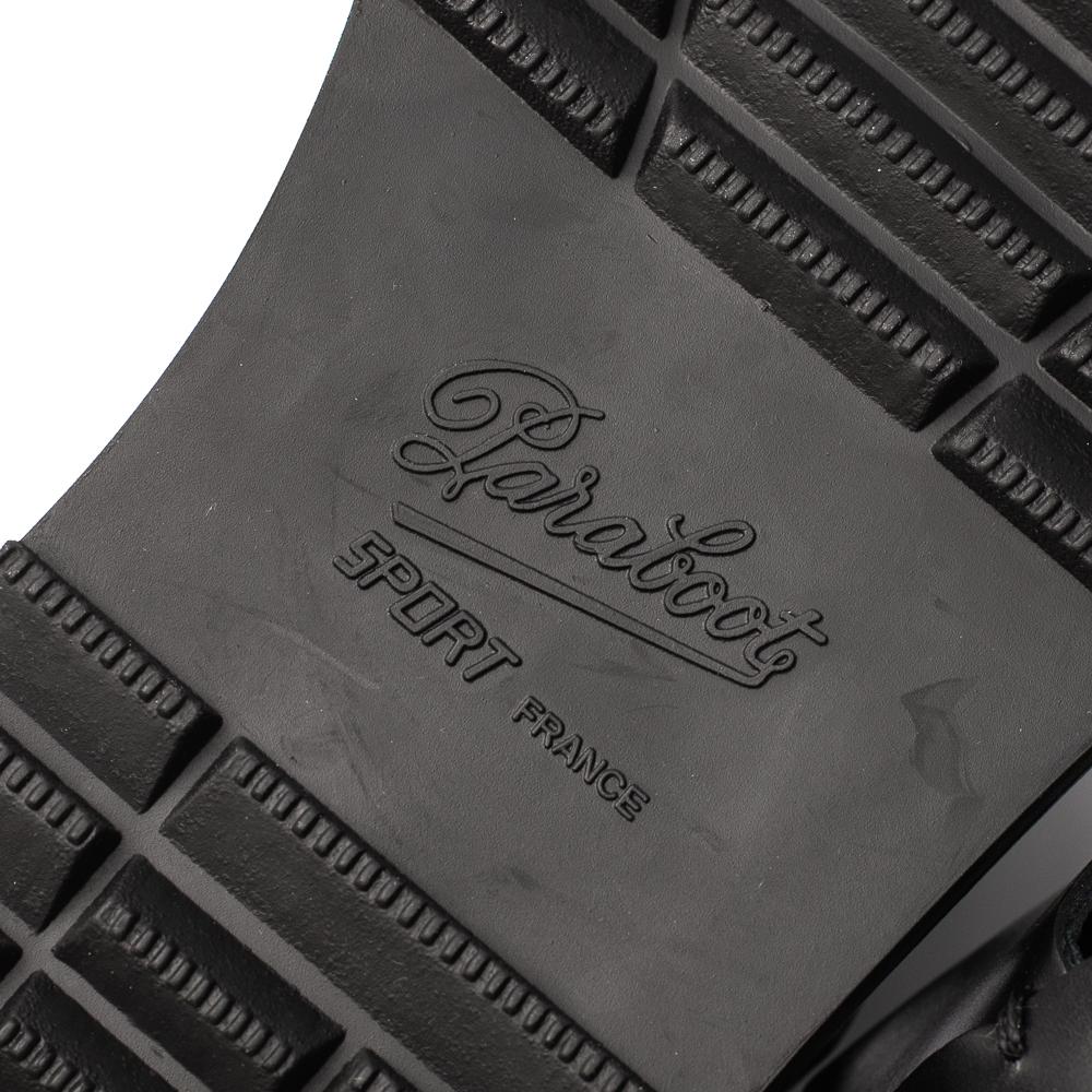 Paraboot Pacific Vegetal Lisse Noir-shoes-Clutch Cafe