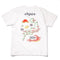 Pherrow's 20S-PT9 Japan 2020 T-shirt White-Clutch Cafe
