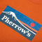 Pherrow's 21W-PLT3 Long Sleeve Top Orange-T-shirt-Clutch Cafe