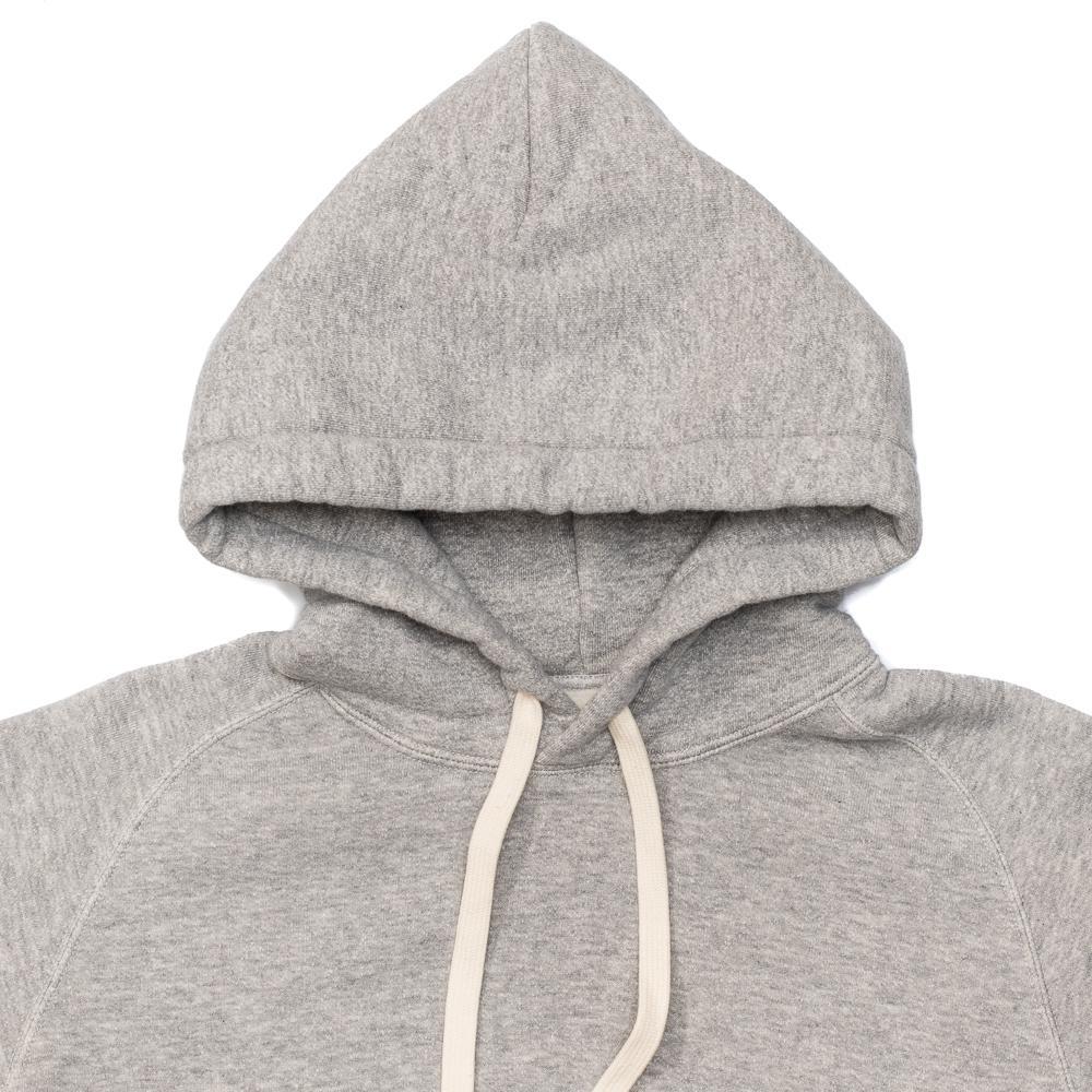 Pherrow's 20W-P VSW-Parka Hooded Sweatshirt Heather Grey-Hoodie-Clutch Cafe