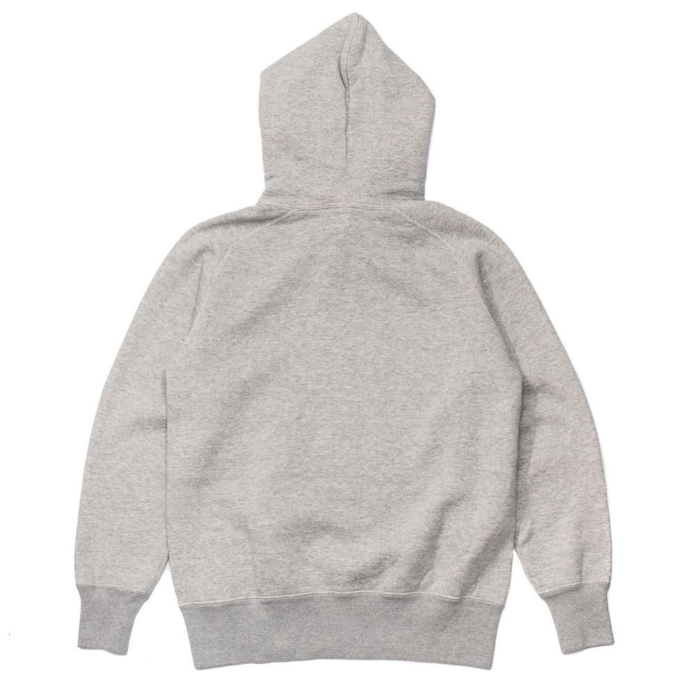 Pherrow's 20W-P VSW-Parka Hooded Sweatshirt Heather Grey-Hoodie-Clutch Cafe