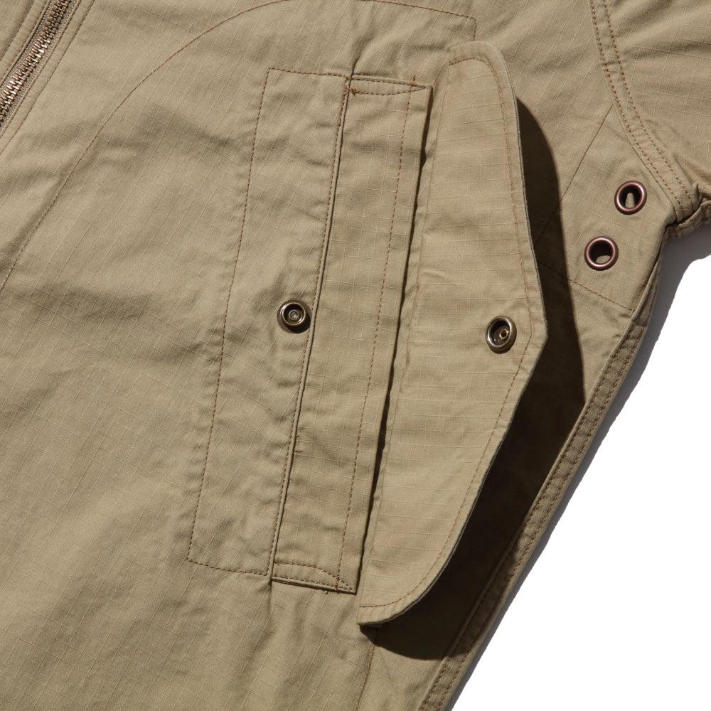 Pherrow's 22W-PRP1 Jacket Beige-Jacket-Clutch Cafe