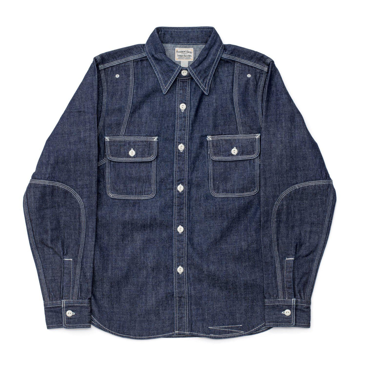 Pherrow's 770WS Chambray Shirt Denim - Main Image