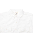 Pherrow's 770WS Chambray Shirt White-Shirts-Clutch Cafe