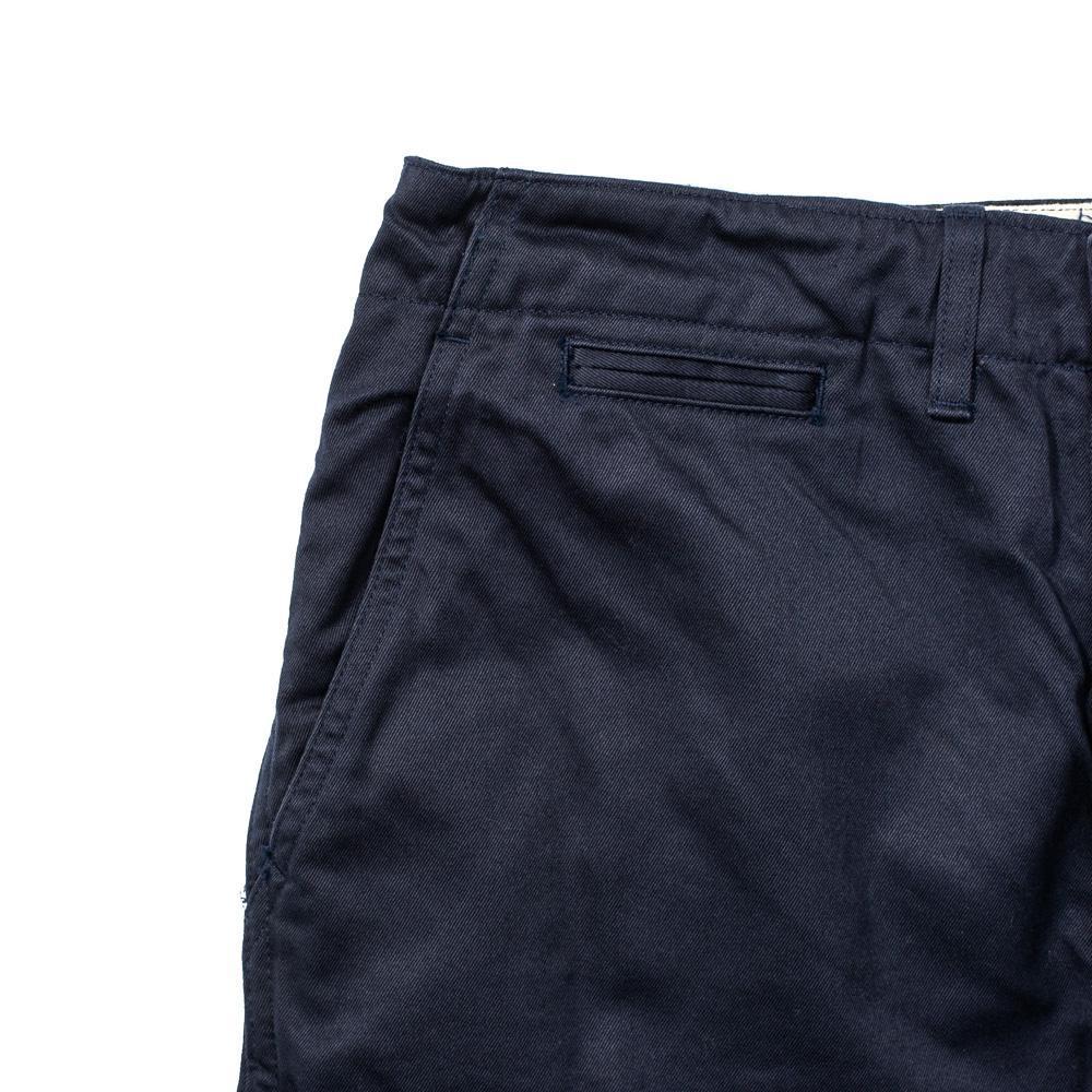 Pherrow's P41M Chino Navy-Trouser-Clutch Cafe