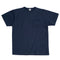Pherrow's S/S Pocket T-shirt Navy-T-shirt-Clutch Cafe