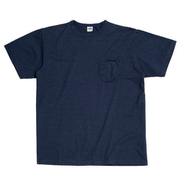 Pherrow's S/S Pocket T-shirt Navy – Clutch Cafe