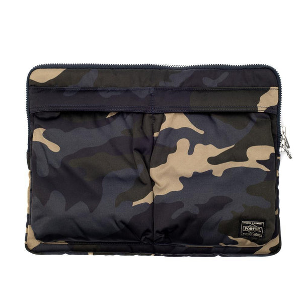 Porter Yoshida & Co Counter Shade Document Case Woodland Camo-Bag-Clutch Cafe