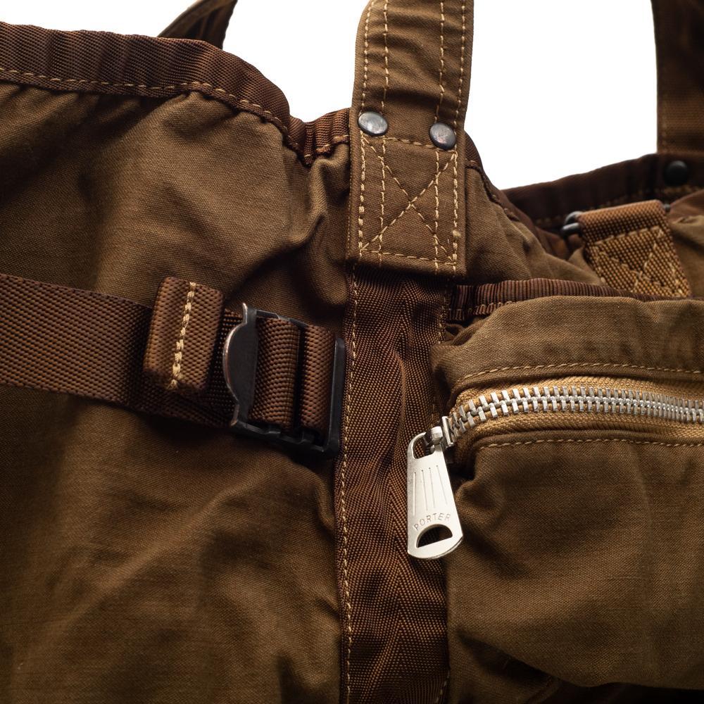 Porter Yoshida & Co Crag 2Way Rucksack Coyote-Bag-Clutch Cafe