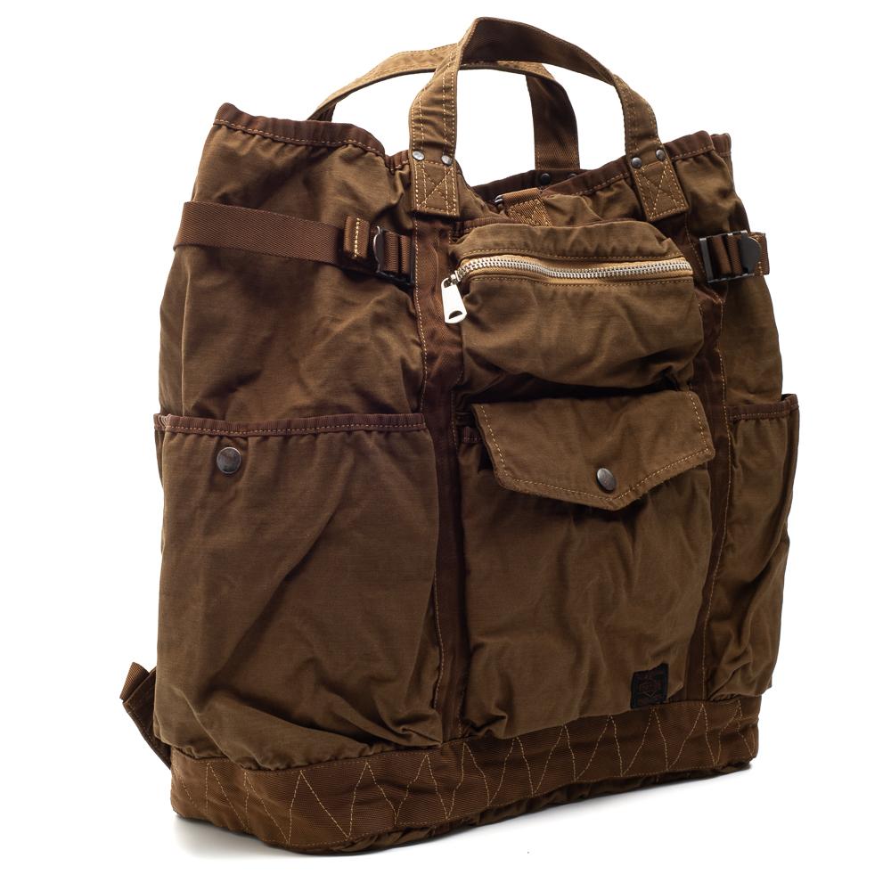 Porter Yoshida & Co Crag 2Way Rucksack Coyote-Bag-Clutch Cafe