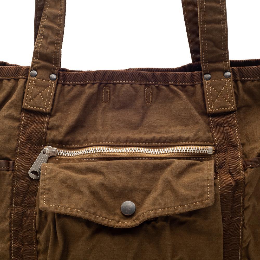 Porter Yoshida & Co Crag Tote Bag Coyote-Tote Bag-Clutch Cafe