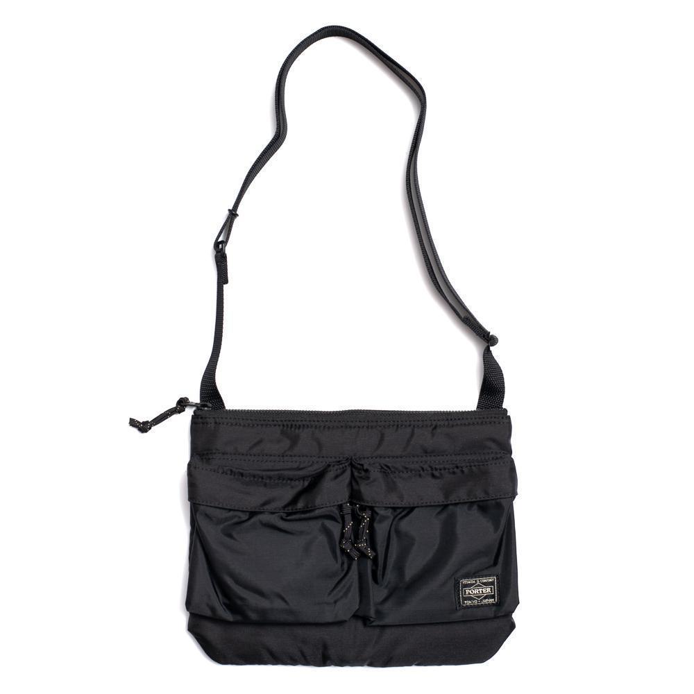 Porter Yoshida Co Force Shoulder Bag Black – Clutch Cafe