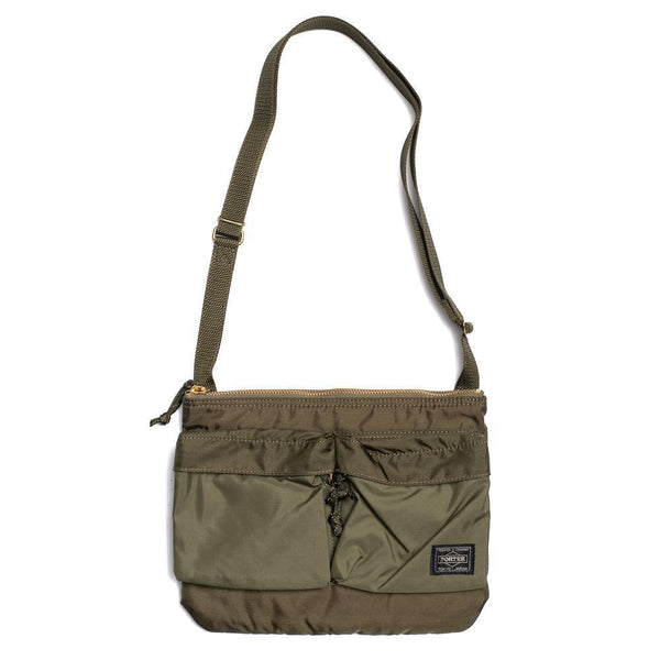 Porter Yoshida & Co Force Shoulder Bag Olive-Bag-Clutch Cafe