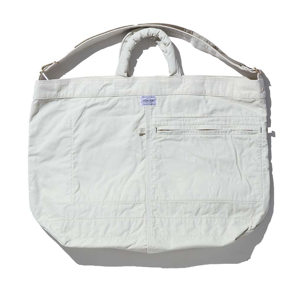 Porter Yoshida & Co Mile 2Way Tote Bag (L) White – Clutch Cafe