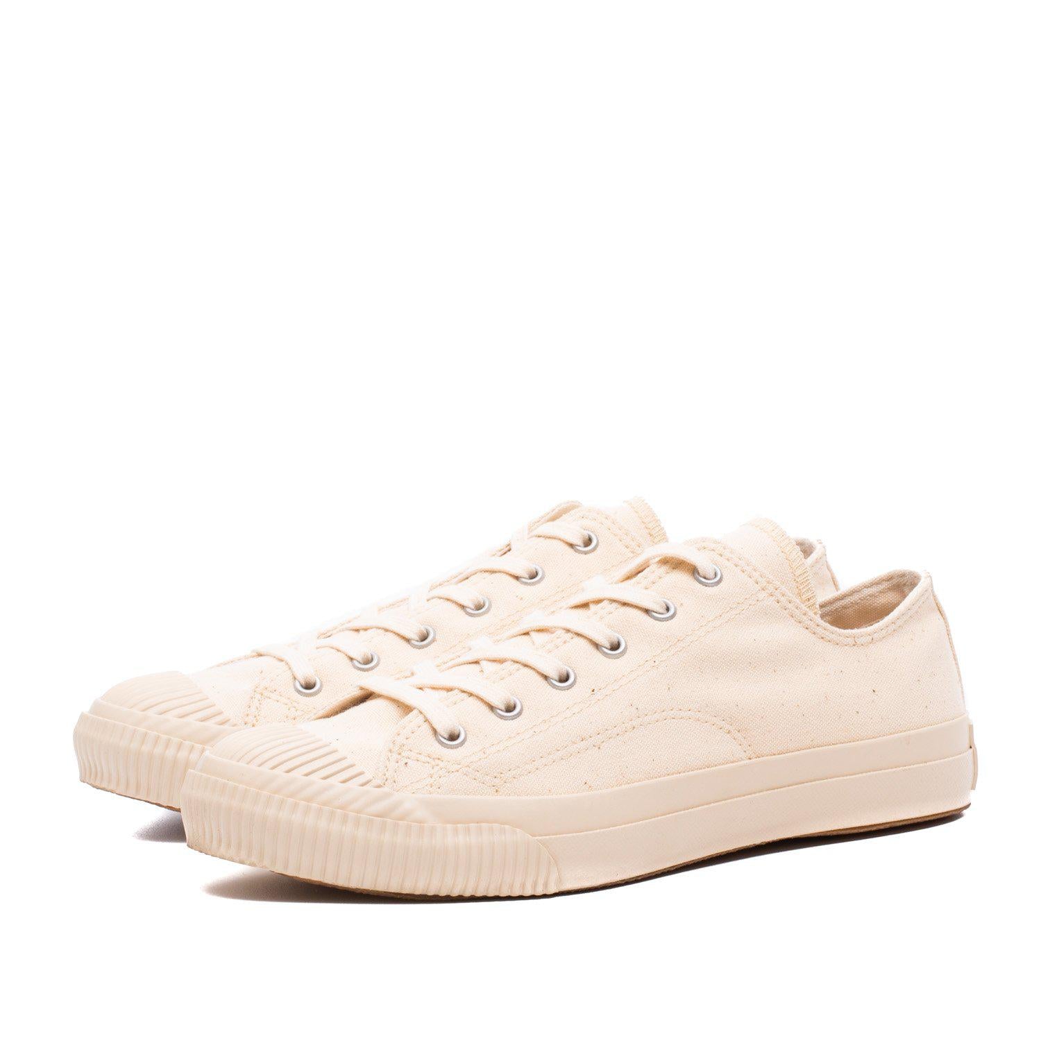 Pras Shellcap Low Sneakers Kinari/Off White-sneaker-Clutch Cafe