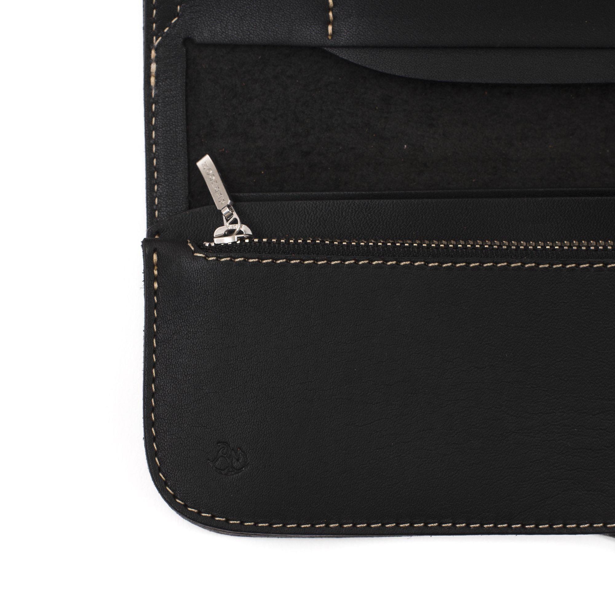 Red Moon Long Wallet Black – Clutch Cafe