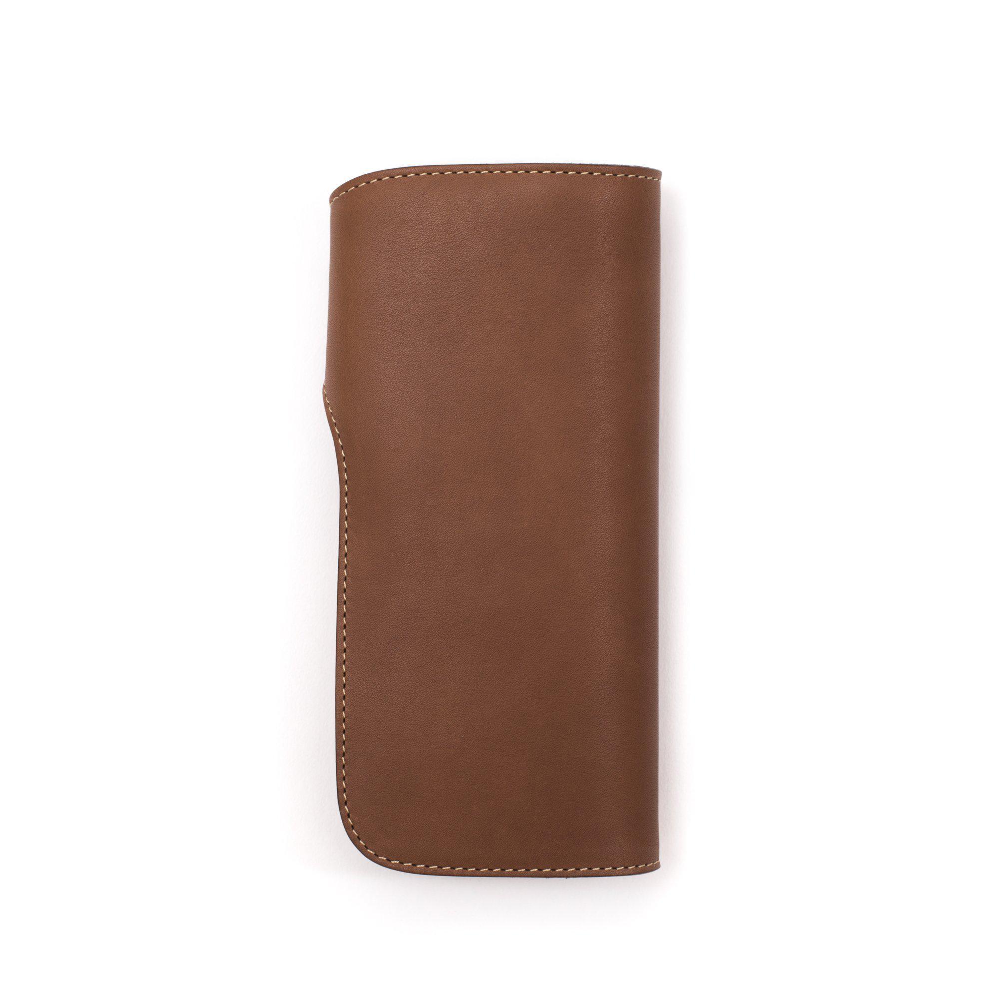 Red Moon Long Wallet Dark Tan, Clutch Cafe London