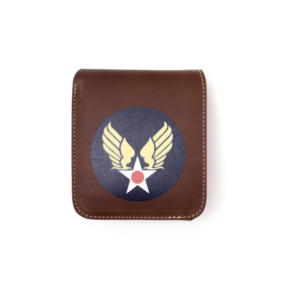 Moon Short Wallet U.S. Air Force Brown