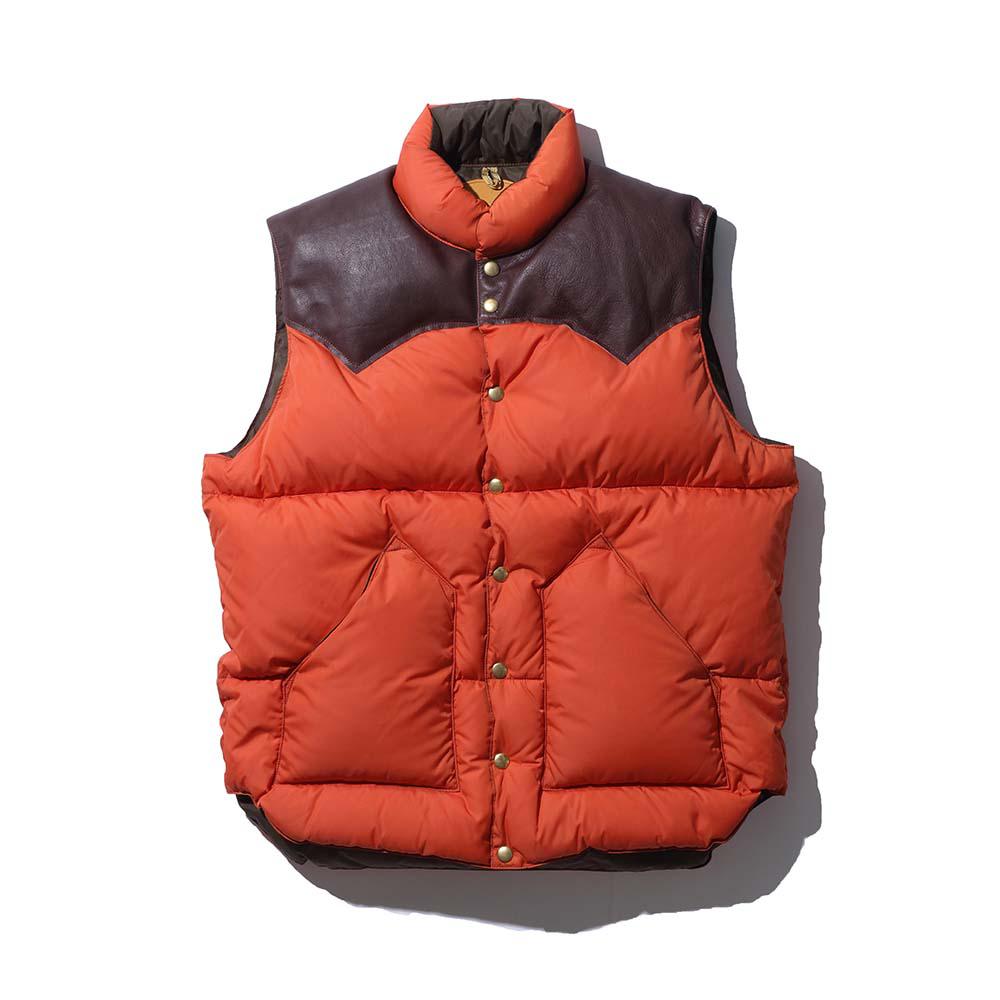 Rocky Mountain Featherbed x Clutch Cafe Down Vest Brick