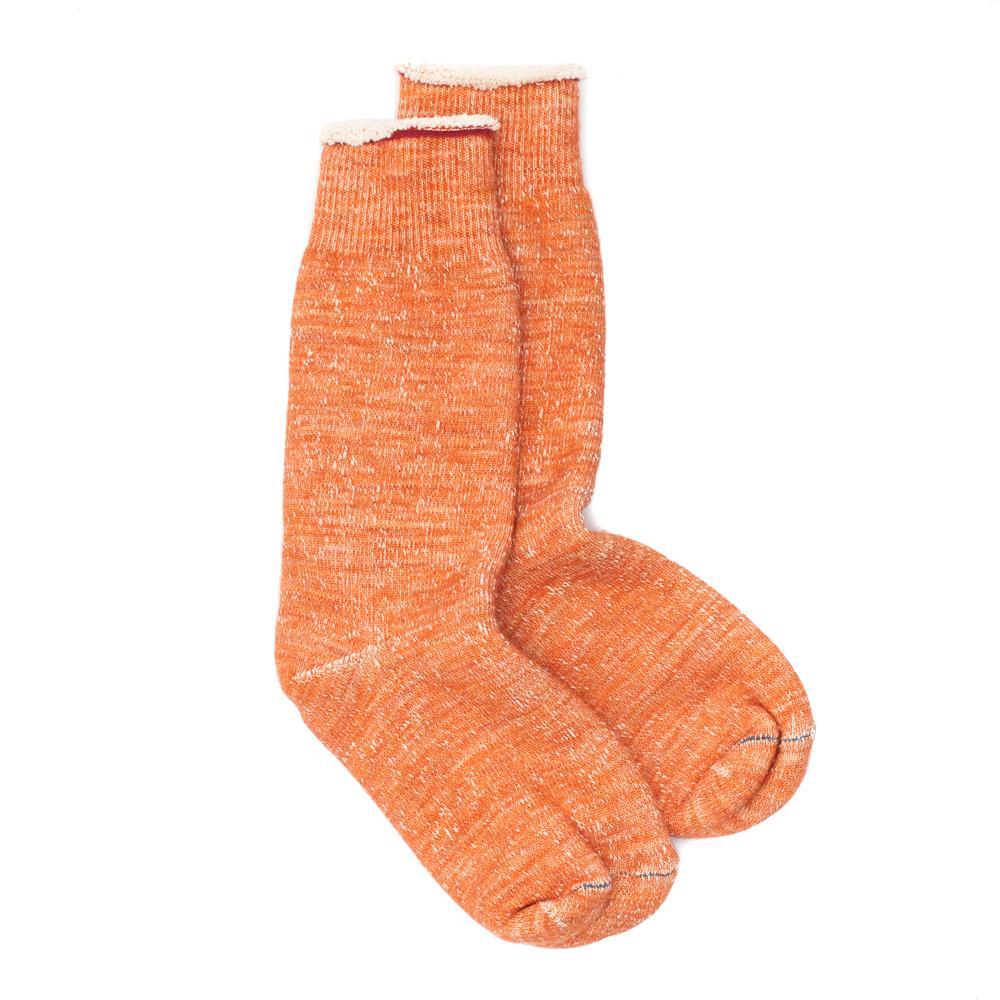 Rototo Double Face Socks Orange-socks-Clutch Cafe