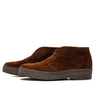 Sanders Japan Brit Chukka Polo Snuff Suede-Clutch Cafe