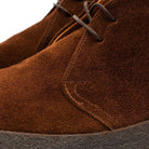 Sanders Japan Brit Chukka Polo Snuff Suede-Clutch Cafe