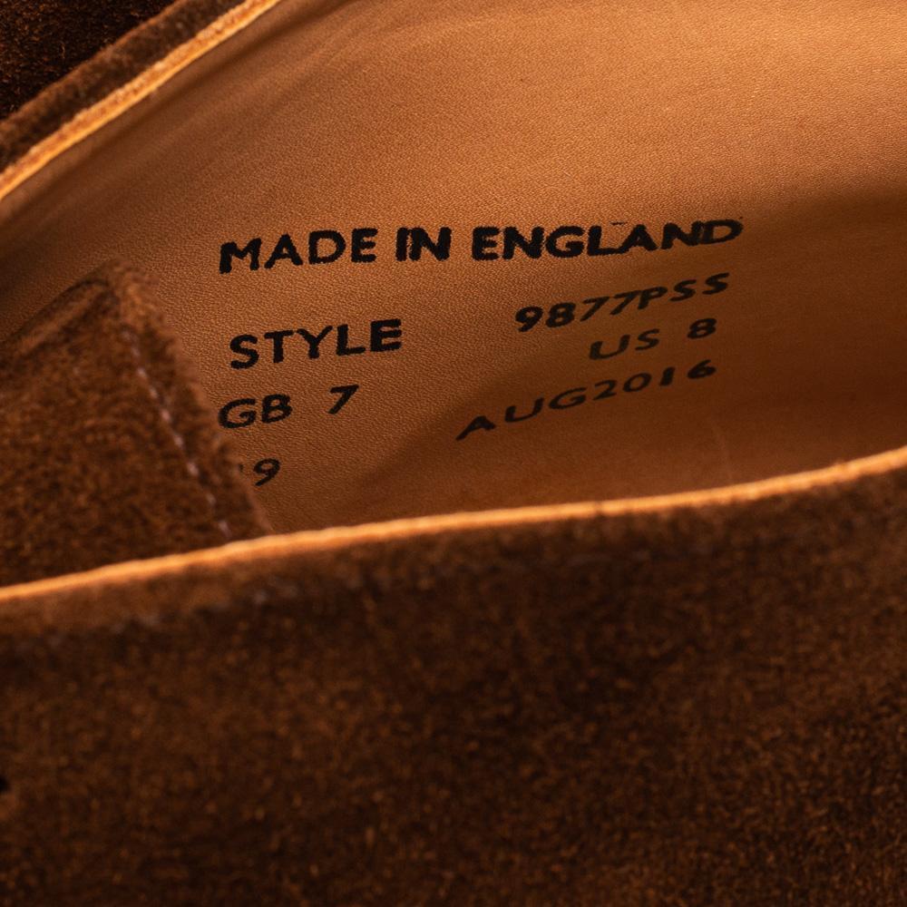 Sanders Japan Brit Chukka Polo Snuff Suede-Clutch Cafe